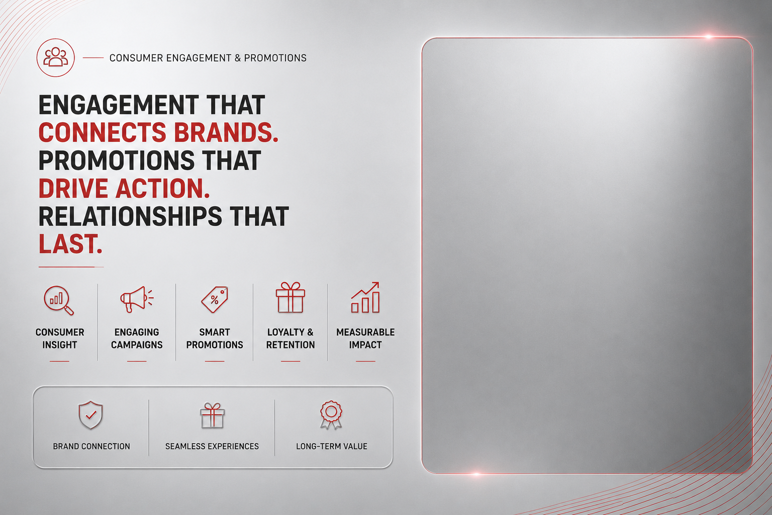 Consumer Engagement Online-Offline & Promotions